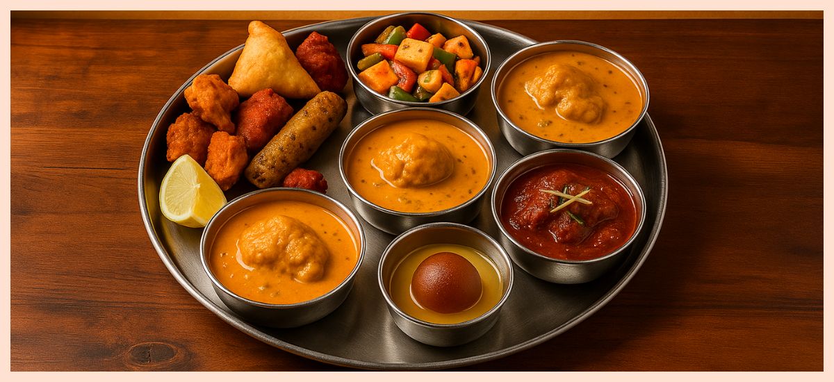indian appetizer platter