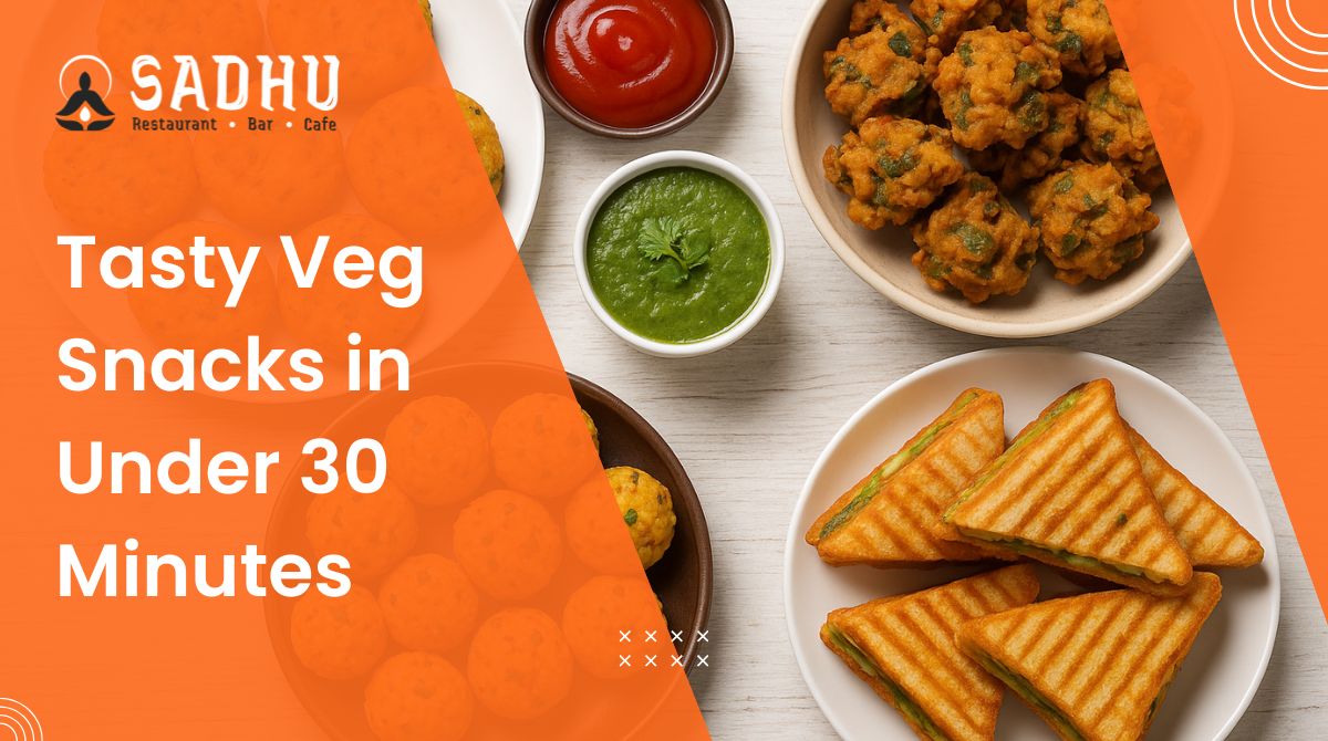 Quick Indian Veg Snacks Under 30 Minutes